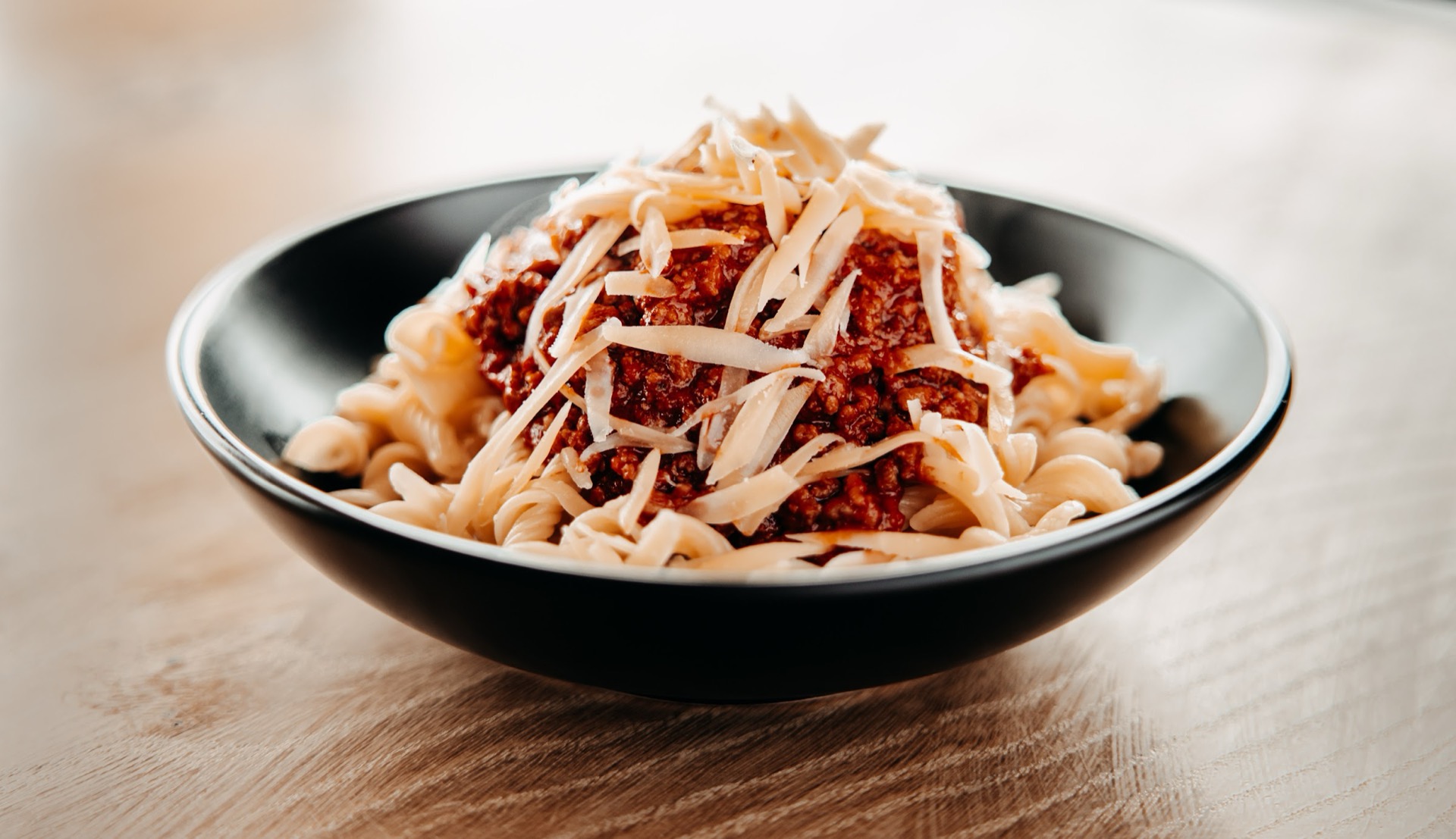Hausgemachte Pasta Bolognese